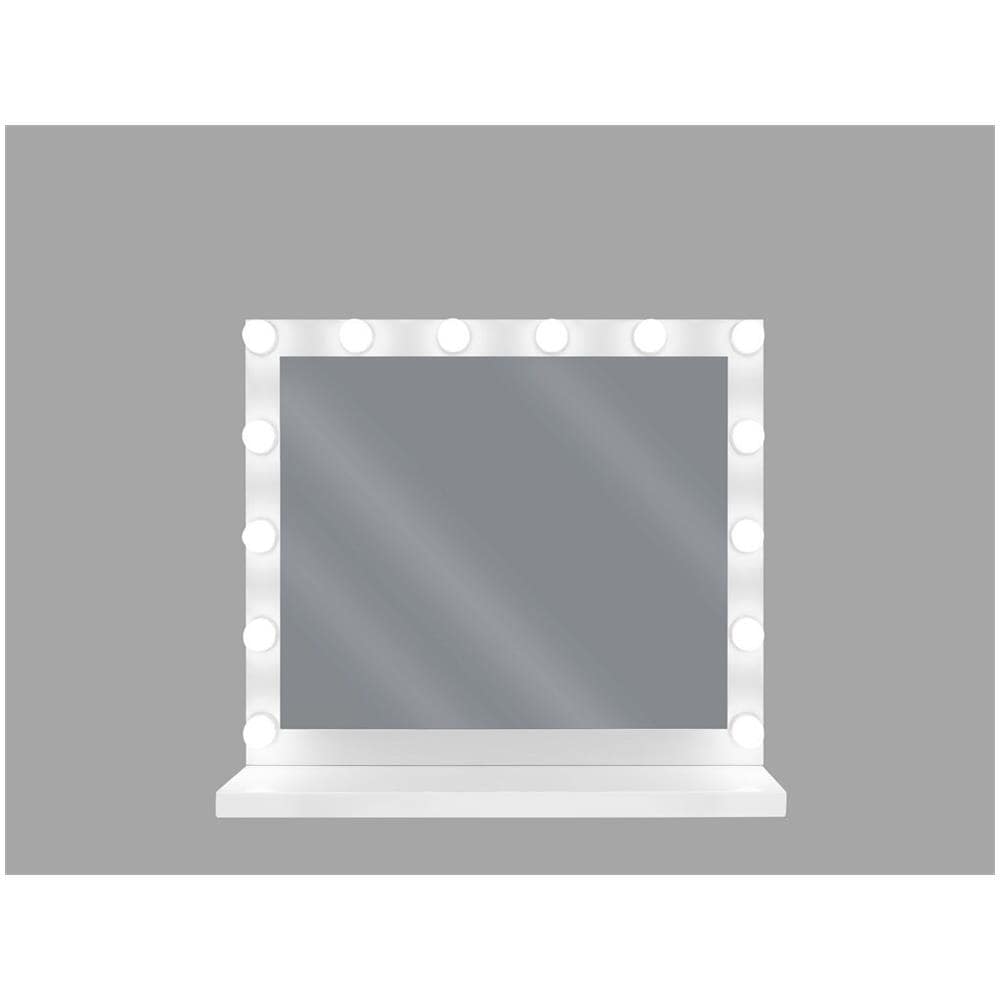 Specchio A Led Bianco 50 X 60 Cm Beauvoir - Foto 2
