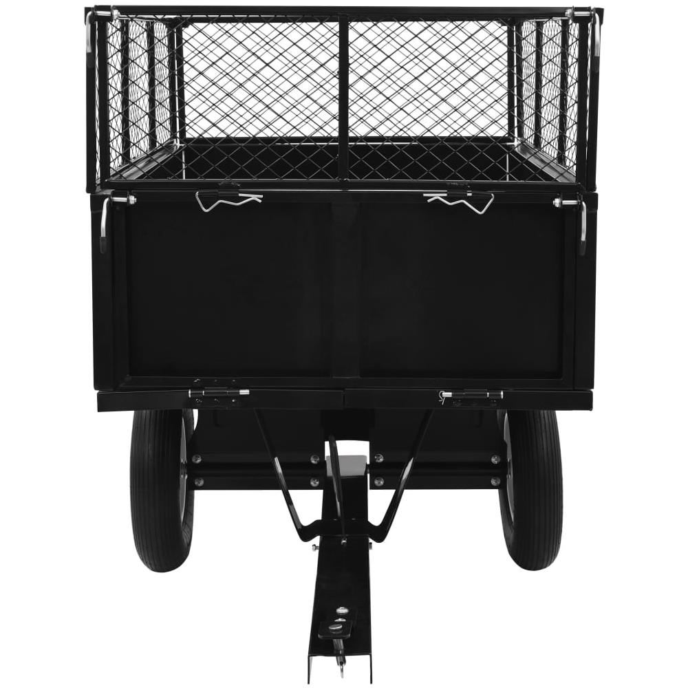 Rimorchio Ribaltabile per Trattorini Capacità 300 kg - Foto 2