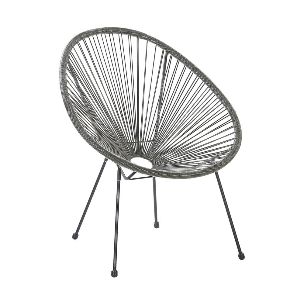 Set Di 2 Sedie Stil Spaghetti Grigio Scuro Acapulco Ii - Foto 2