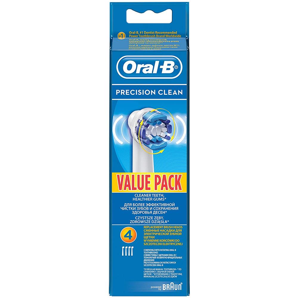 Orb-eb20-4 4 Testine Di Ricambio Precision Clean Eb20-4 Per Spazzolino Elettrico Ricaricabi - Foto 2