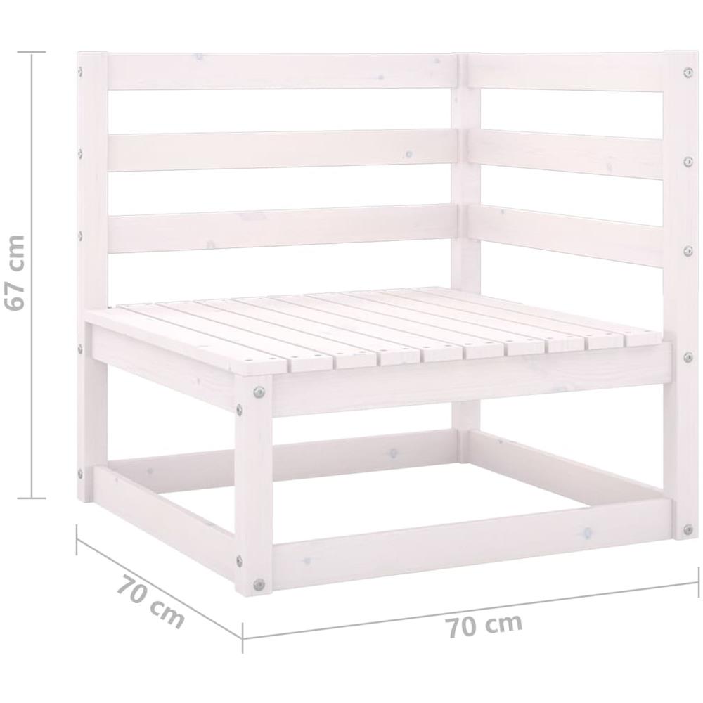 Set Divani Da Giardino 8 Pz Con Cuscini Legno Massello Di Pino - Foto 14