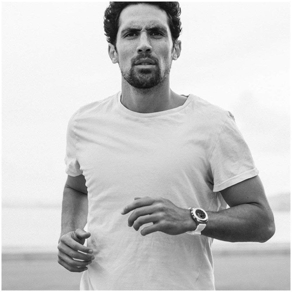 Smartwatch ZeTime Regular Original Impermeabile 5ATM Display 1.22" Bluetooth per Fitness con Contapassi e Cardiofrequenzimetro Bianco - Italia - Foto 5