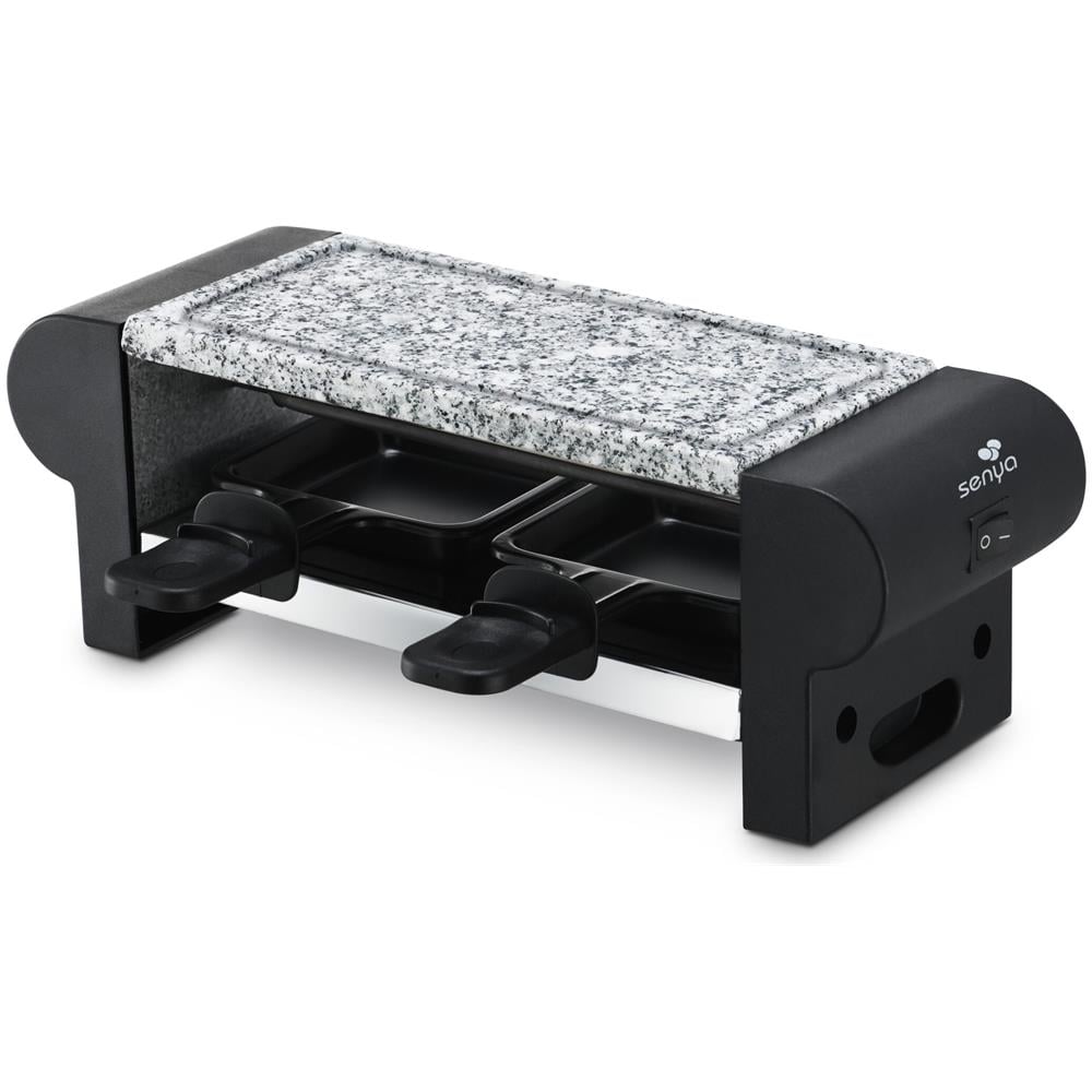 Macchina Per Raclette Per 2 Persone - Pietra Di Cottura - 350w - My Little Raclette - Foto 2