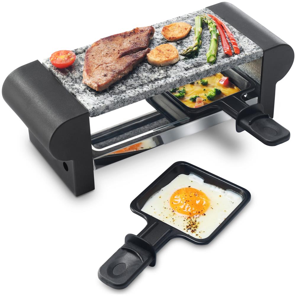 Macchina Per Raclette Per 2 Persone - Pietra Di Cottura - 350w - My Little Raclette - Foto 1