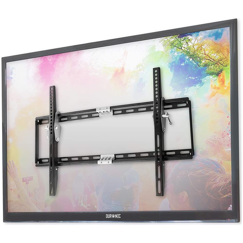 Tvb777 Supporto Tv Da Parte Fisso Ultra Sottile Per Schermi Led Lcd Curvi Monitor 33” - 60” Portata 40kg Compatibile Con Vesa 600 X 400 Mm - Foto 1