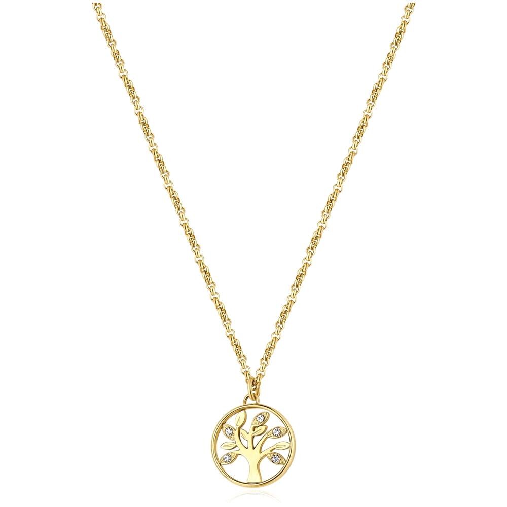 Collana Chakra Donna In Acciaio Albero Della Vita Bhkn094 - Foto 1