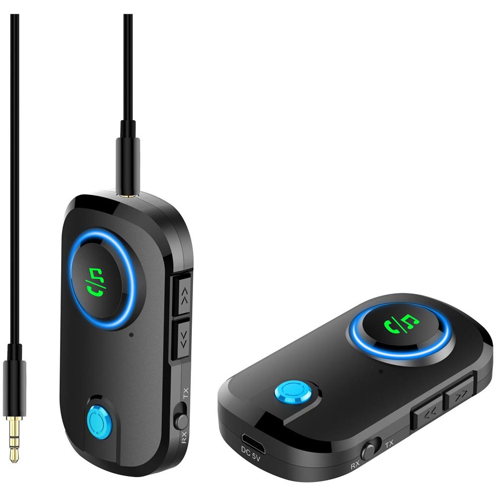 Trasmettitore /ricevitore Wireless Bluetooth Vivavoce Aux - Foto 1