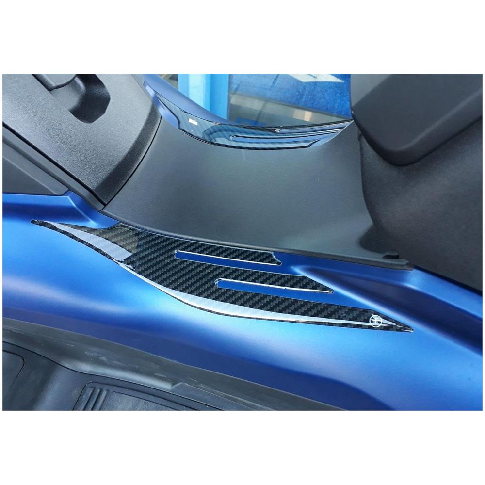 Adesivi 3D Protezione Pedane Laterali Compatibili Kymco Xciting S 400 2018-2023 - Foto 2