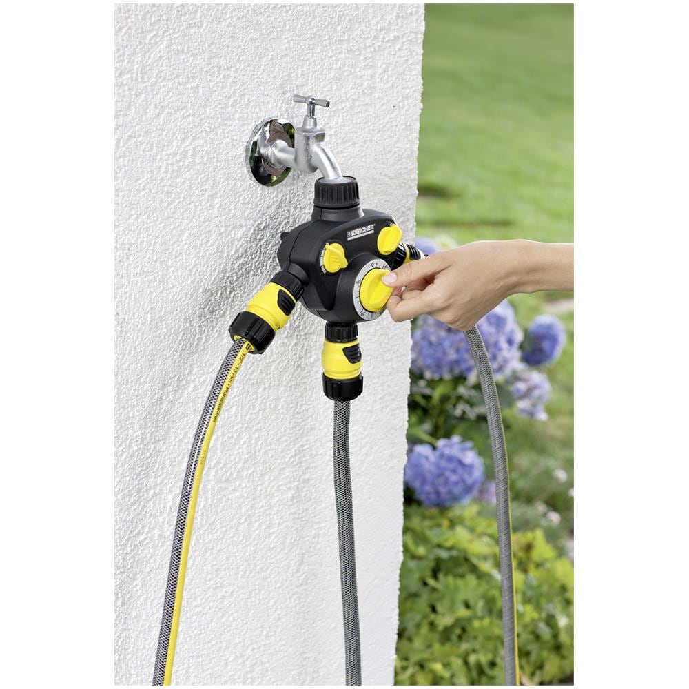 WT 2 Timer per Irrigazione Meccanica Nero / Giallo - Foto 3