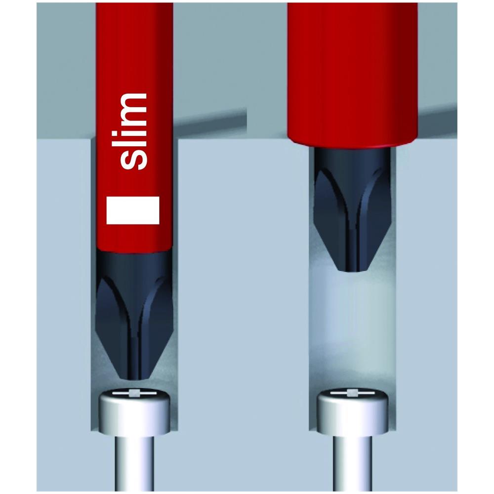 36558 - Set Di Giraviti Softfinish? Electric Slimfix Torx? , 6 Pezzi - Foto 2