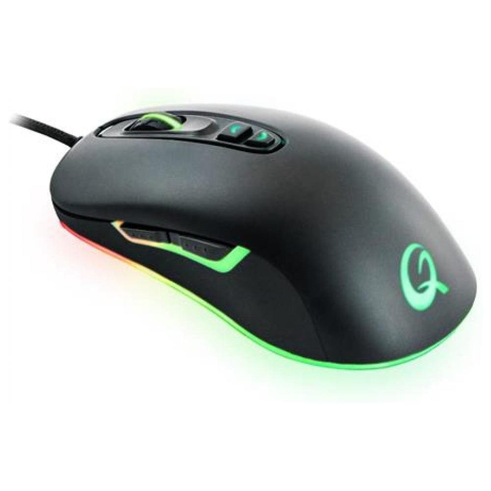 Mouse DX-80 USB Opto-Meccanico 7 Tasti 8000 DPI Colore Nero - Foto 1