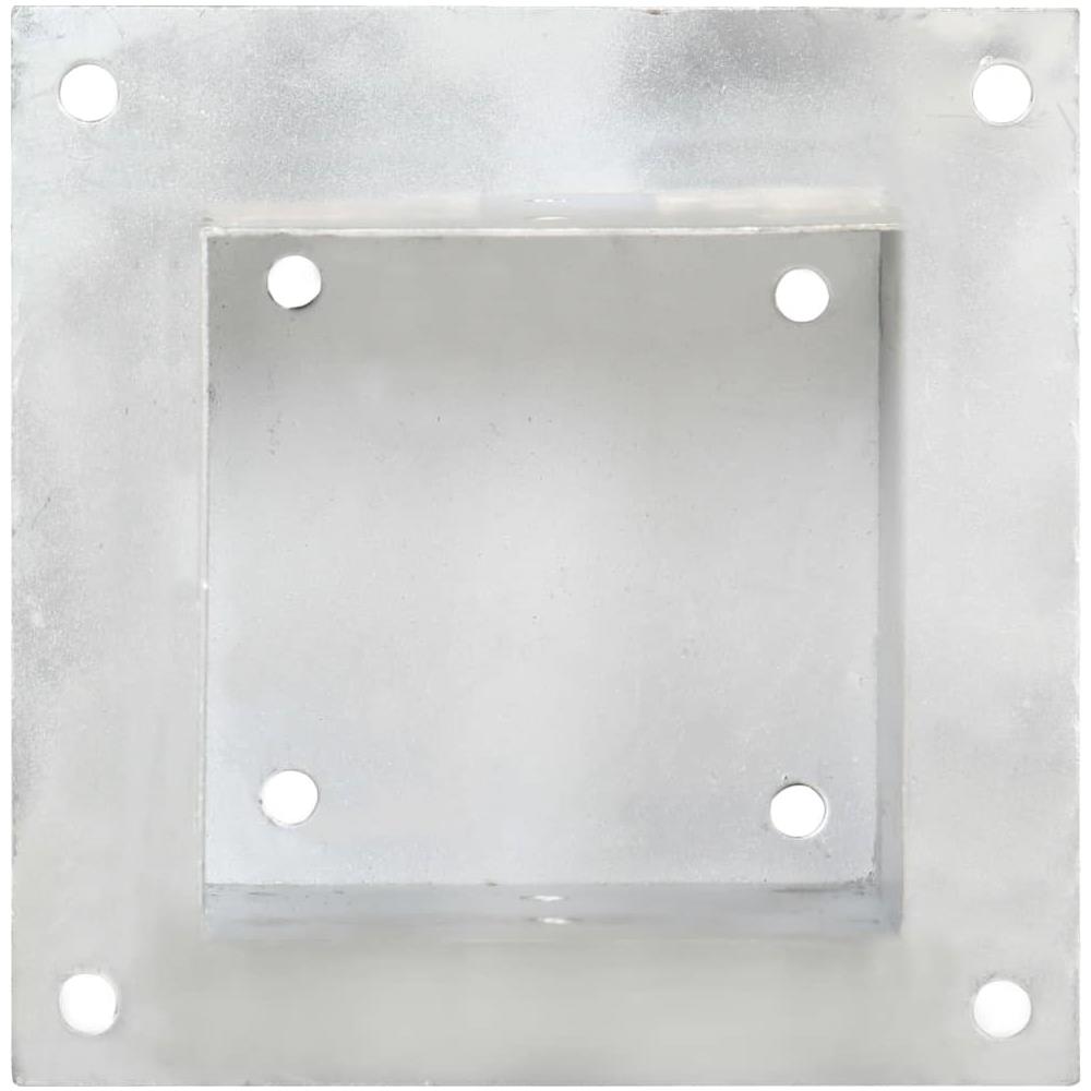 Ancoraggi Pali 4 Pz In Metallo Zincato 141 Mm - Foto 2