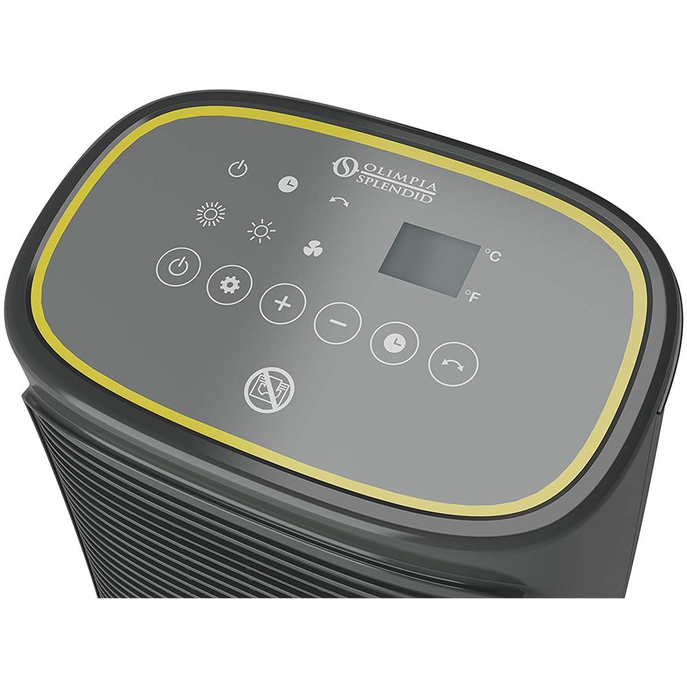 Caldo Rock DT Termoventilatore 2000 W con Base Oscillante e Display Touch - Foto 2