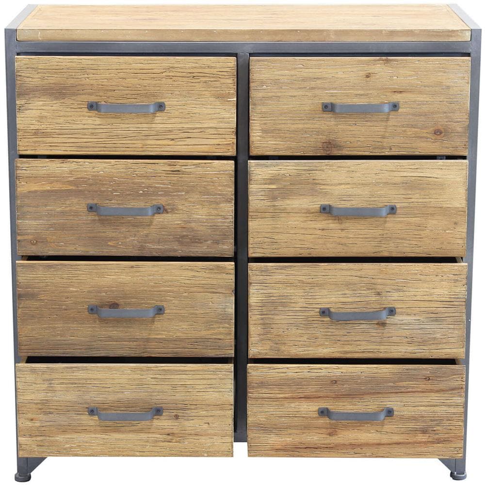Dami - Cassettiera In Legno E Acciaio - Foto 4