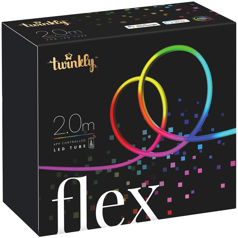 Luci Di Natale 2 Metri Led Flex Twinkly Multicolore - Foto 1