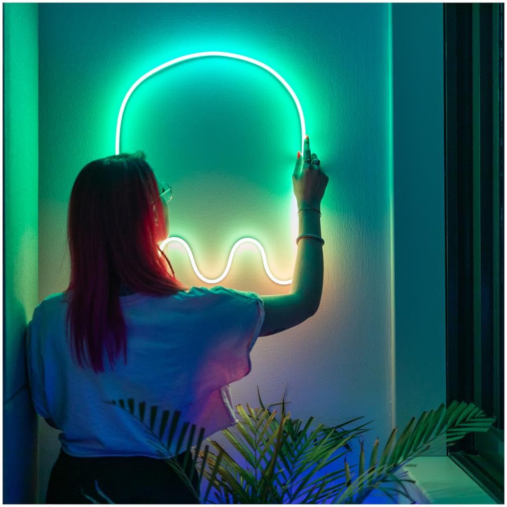 Luci Di Natale 2 Metri Led Flex Twinkly Multicolore - Foto 2