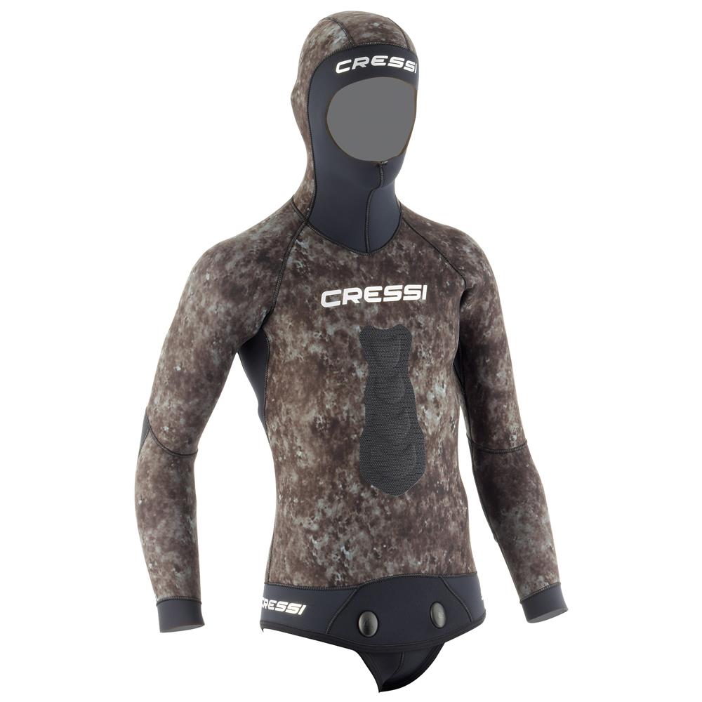 Cressi Giacca Tracina 7mm Xxl Mimetico Verde - Foto 1