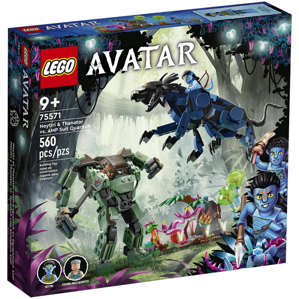 75571 Avatar Neytiri e Thanator vs. Quaritch con Tuta AMP - Foto 1
