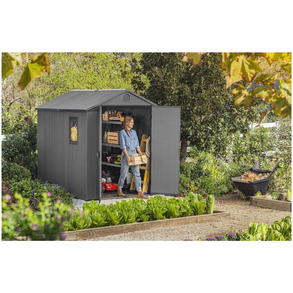 Capannone da Giardino Darwin 68 Grigio - Foto 4