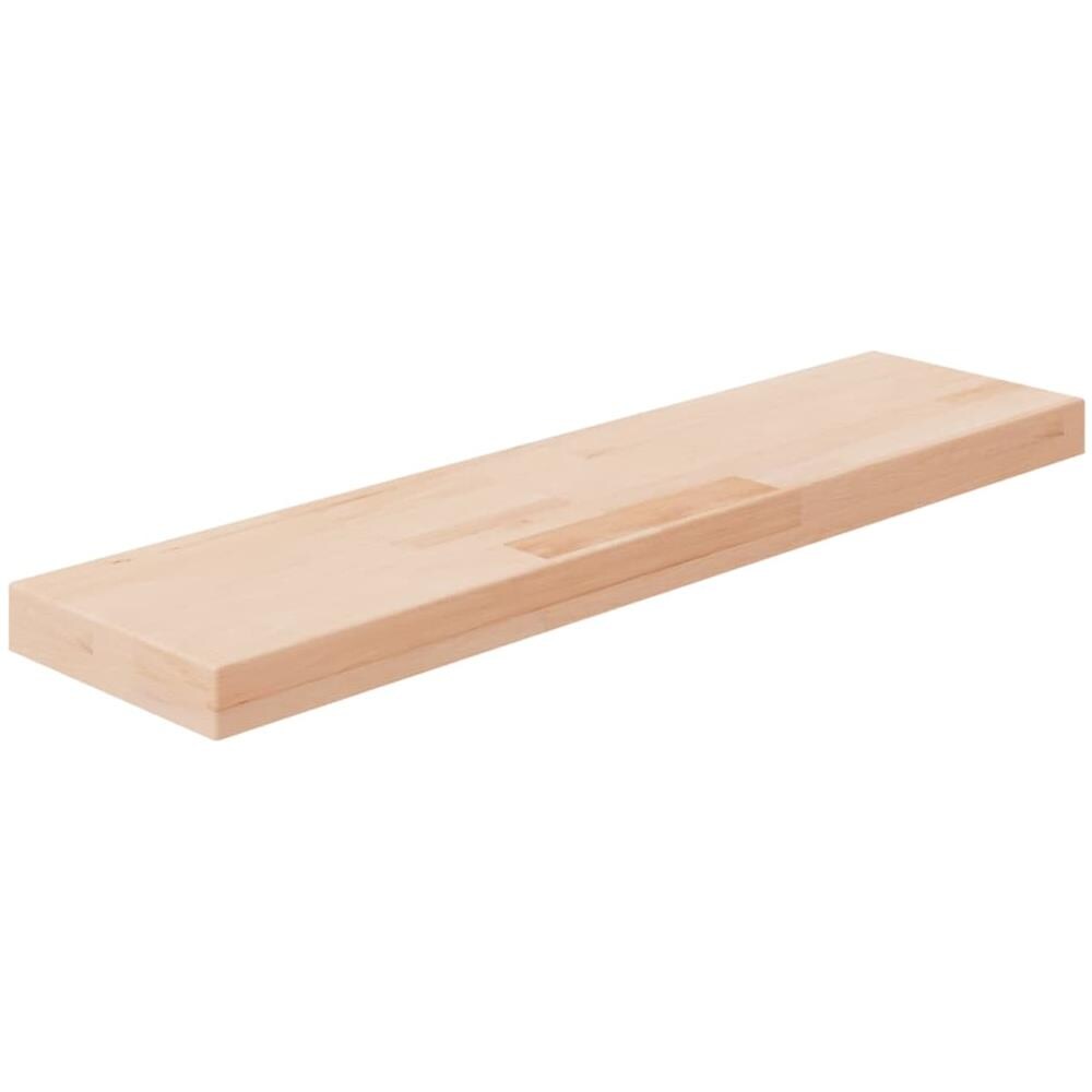Ripiano 80x20x4 Cm Legno Massello Di Rovere Non Trattato - Foto 1