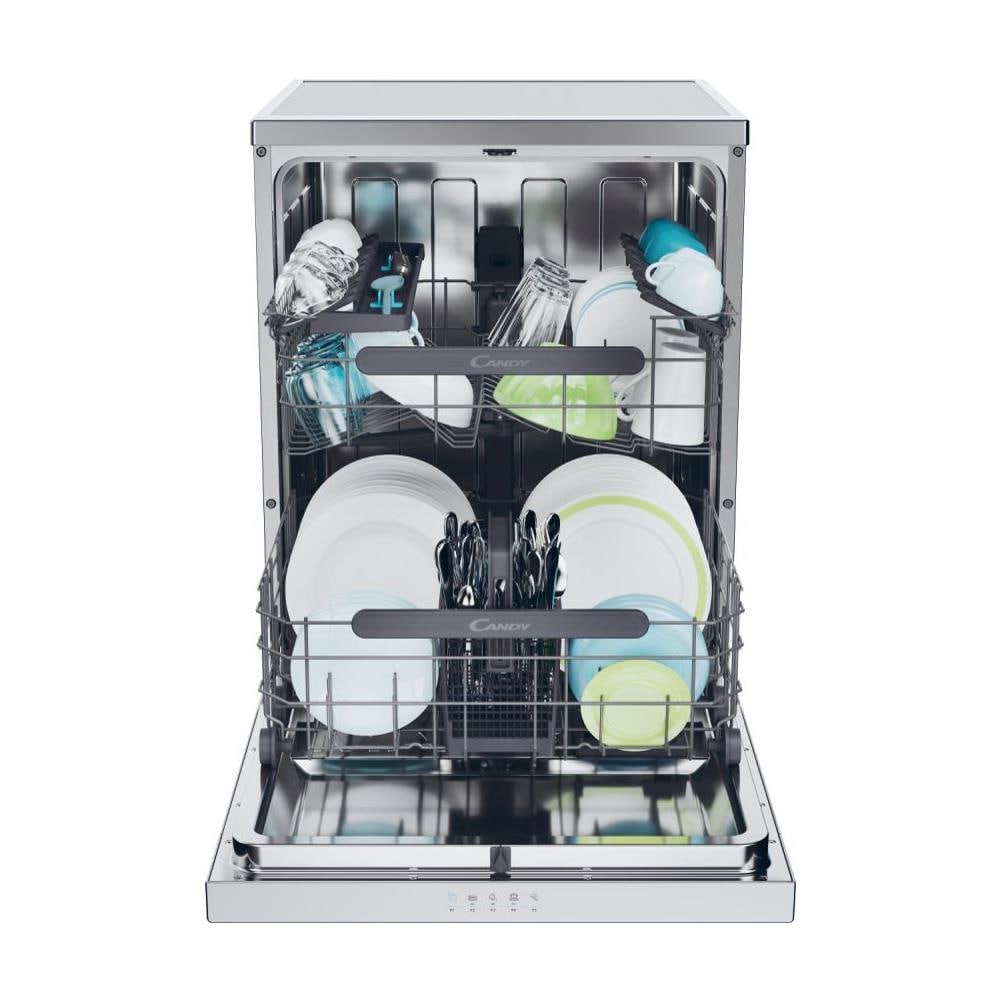 Lavastoviglie RapidÓ CF 4E7L0X Libera installazione 14 coperti Classe E Acciaio Inox - Foto 3