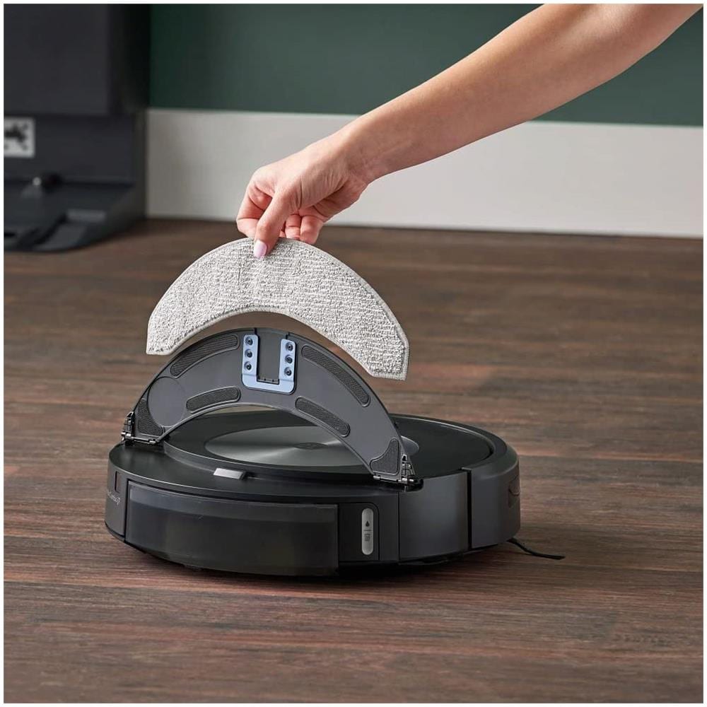 Robot Aspirapolvere MOP Wifi Roomba Combo j7+ Colore Nero /Acciaio Inossidabile - Foto 11