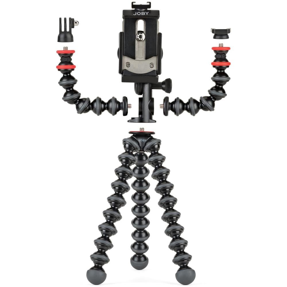 Gorillapod mobile Rig, Treppiede, Fotocamera, Accessori, YouTube, Vlogging, Smartphone, iPhone, GripTight, JB01533-BWW - Foto 3