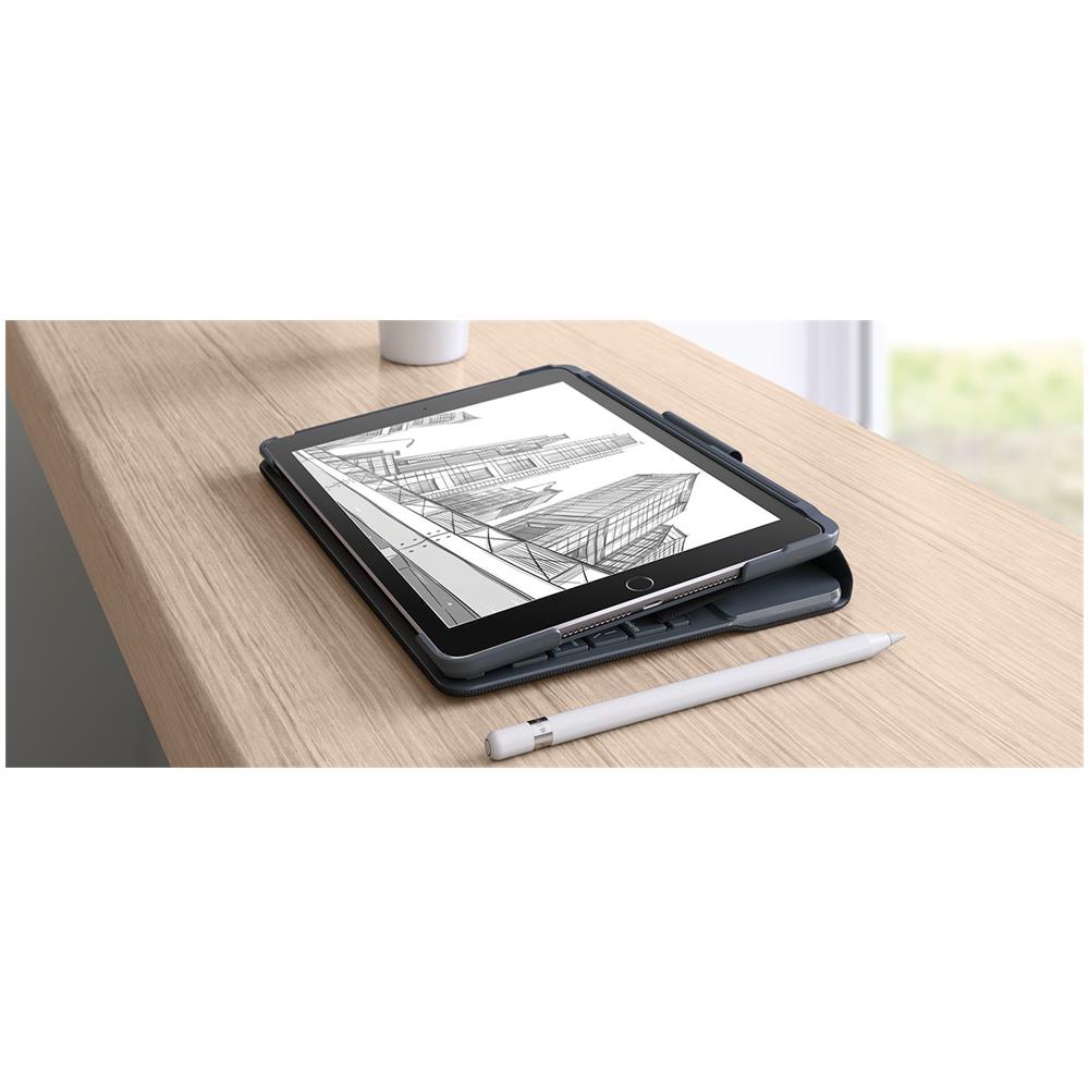 Custodia con Tastiera Bluetooth Integrata per iPad Colore Nero - Foto 6