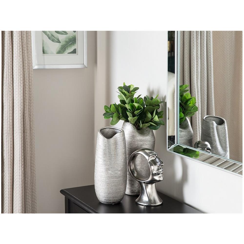 Vaso Da Fiori Color Argento Derbe - Foto 1