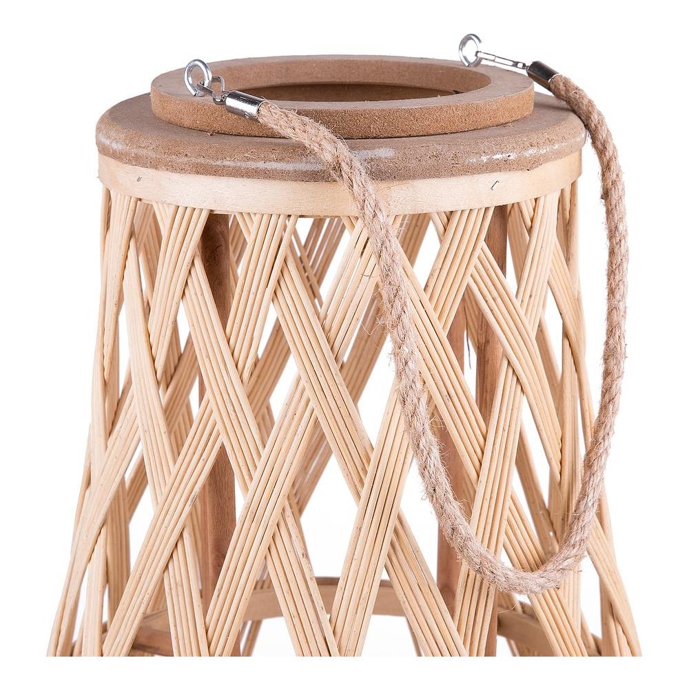 Lanterna In Legno Chiaro 75 Cm Tonga - Foto 2