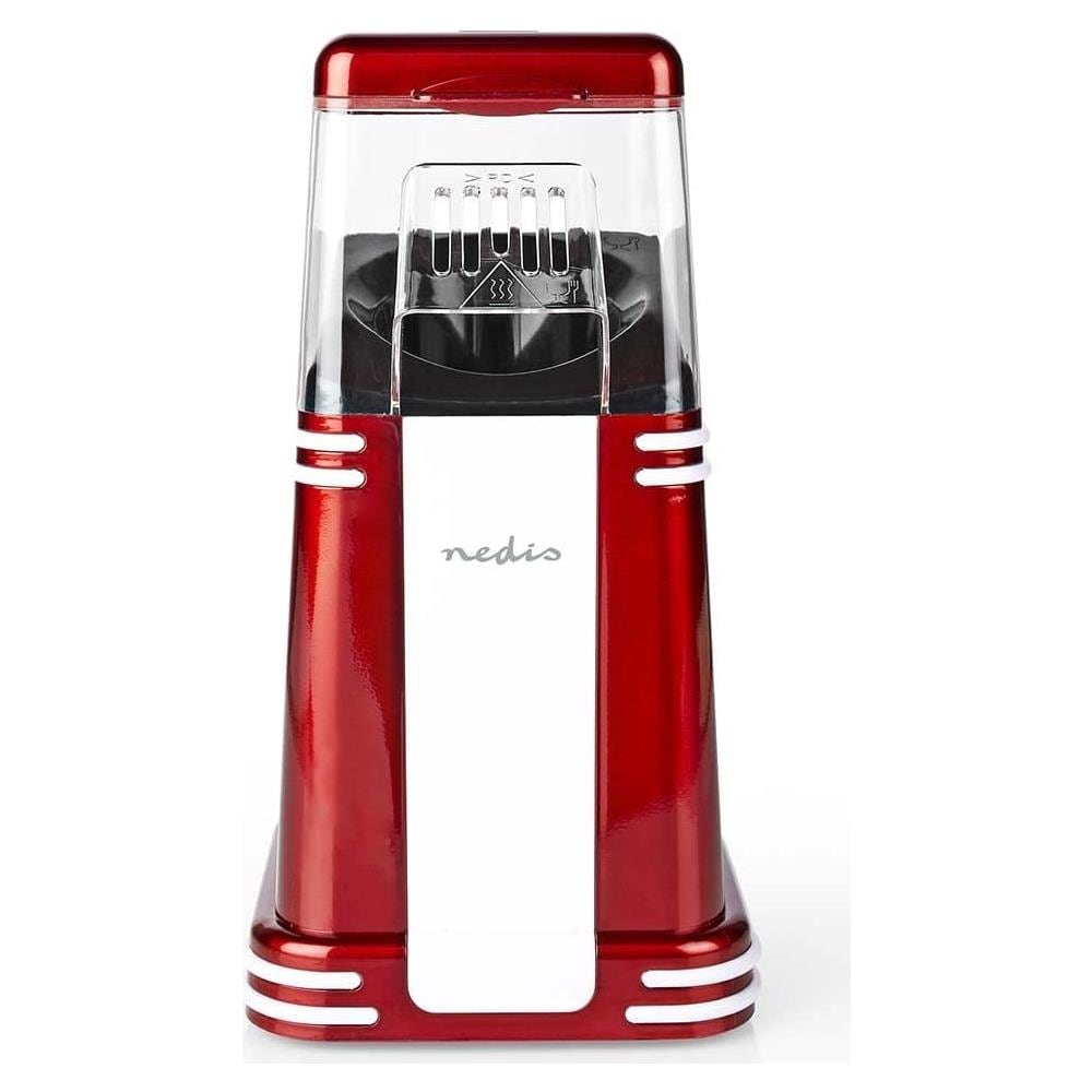 Macchina Popcorn con Aria Calda 1200W Bianco /Rosso - Foto 1