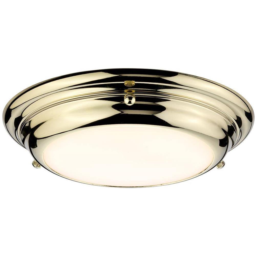 Elstead - Welland 1 Luce Mini Led Light Flush - Ottone Lucido Welland / f / s Pb - Foto 3
