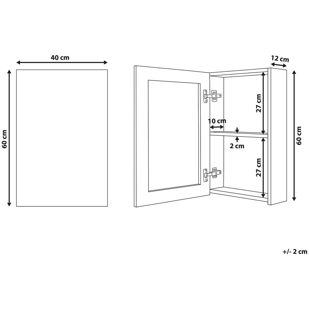Mobiletto A Specchio Da Bagno Primavera - Foto 2