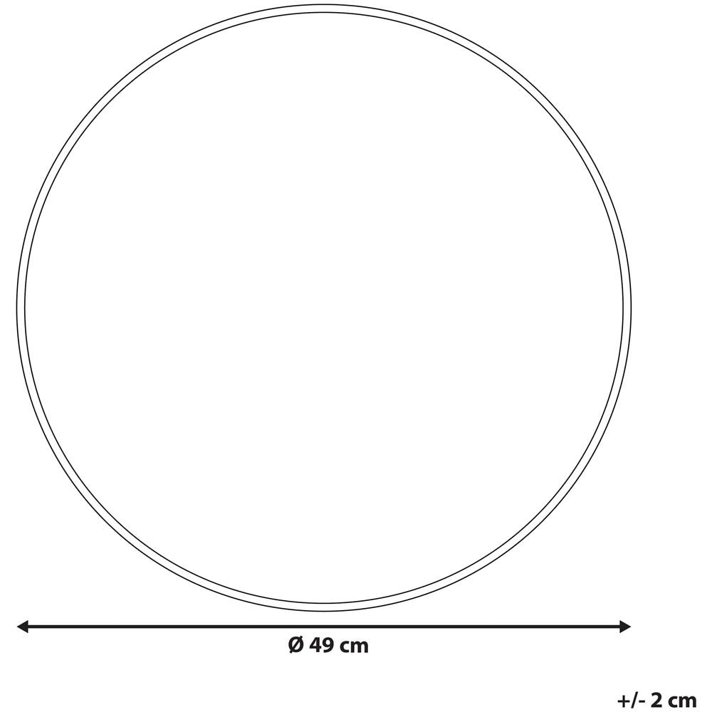 Vassoio Decorativo Color Argento Kitnos - Foto 2