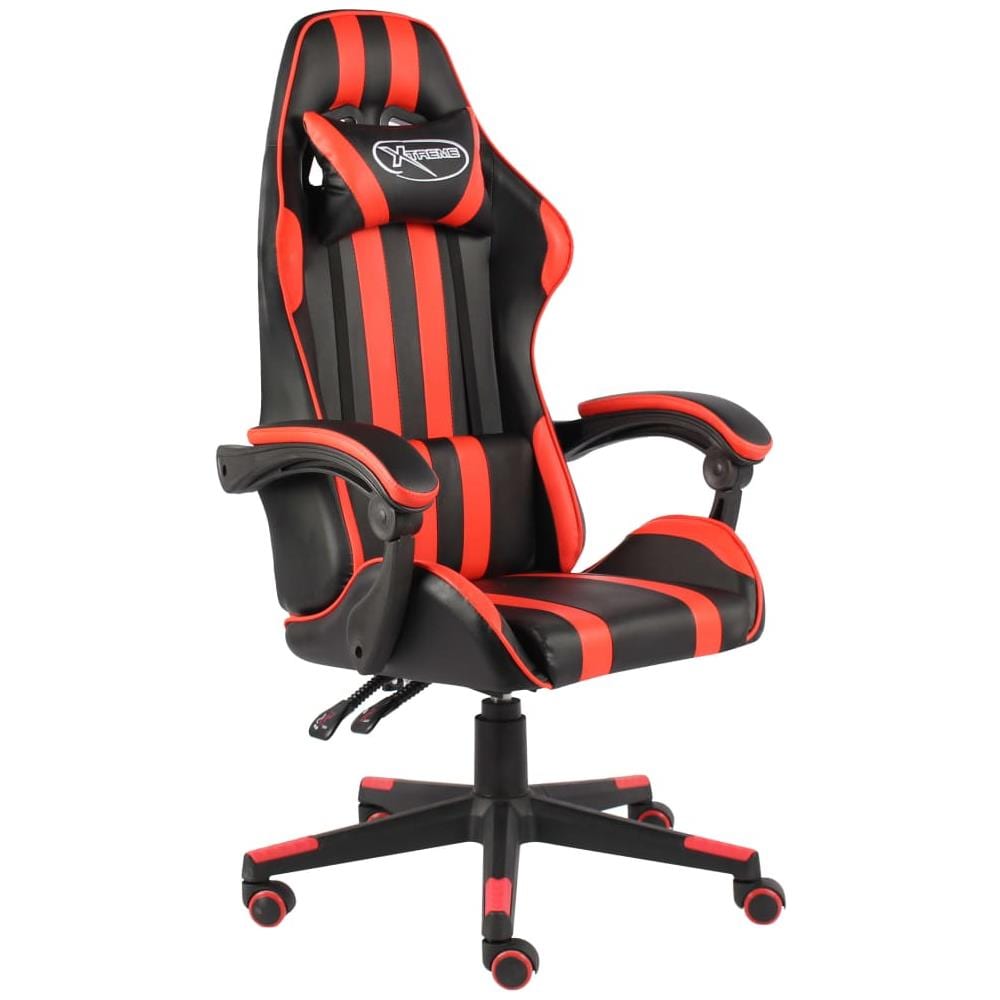Sedia Da Gaming Nero E Rosso In Similpelle - Foto 1
