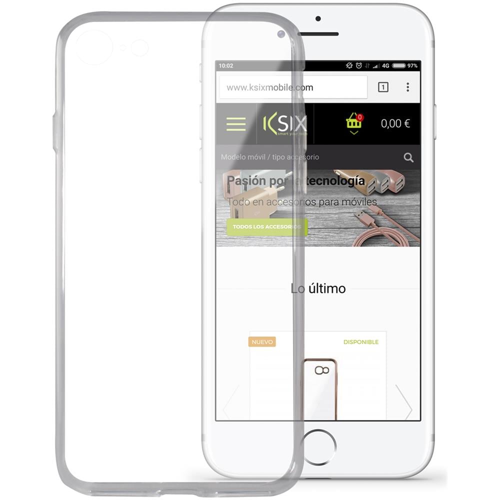 B0935FTU00 4.7" Cover Trasparente custodia per cellulare - Foto 1