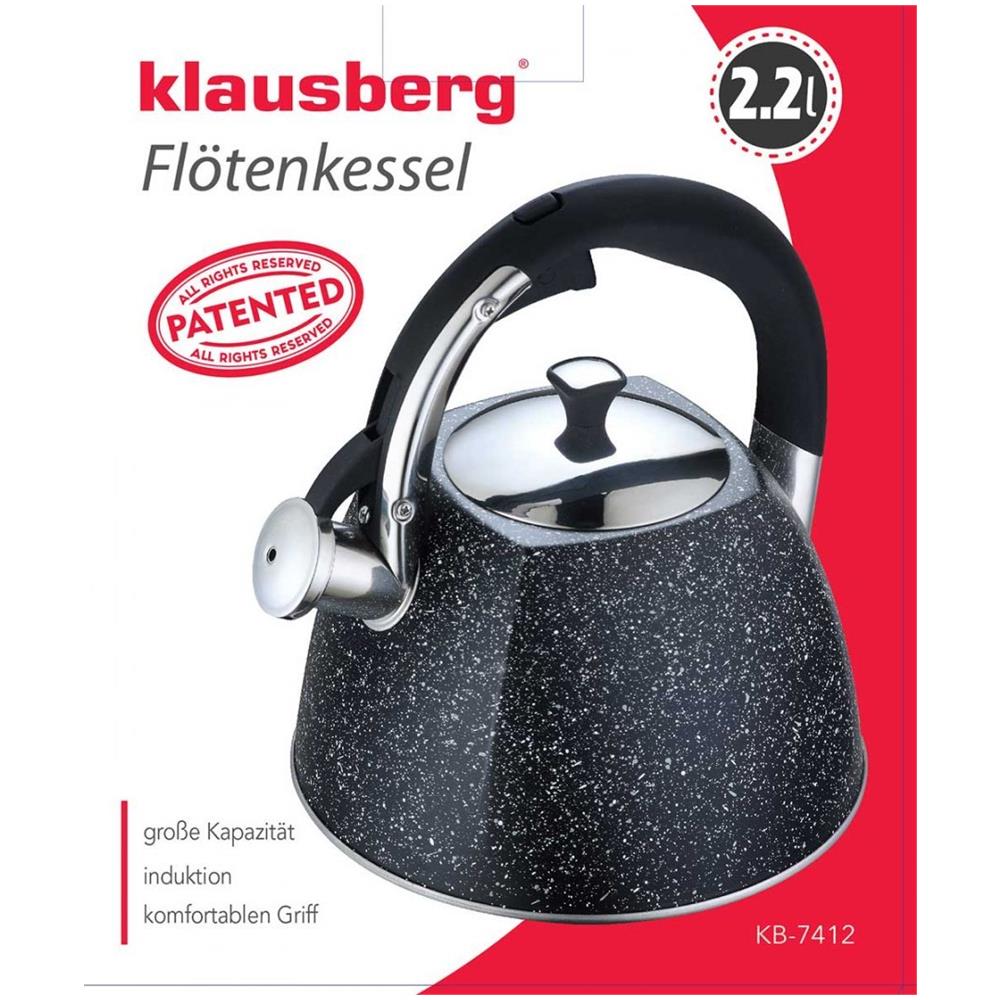 Set Di Pentole In Acciaio Inossidabile Kh-4448 Per Tutte Le Fonti Di Calore - Foto 2