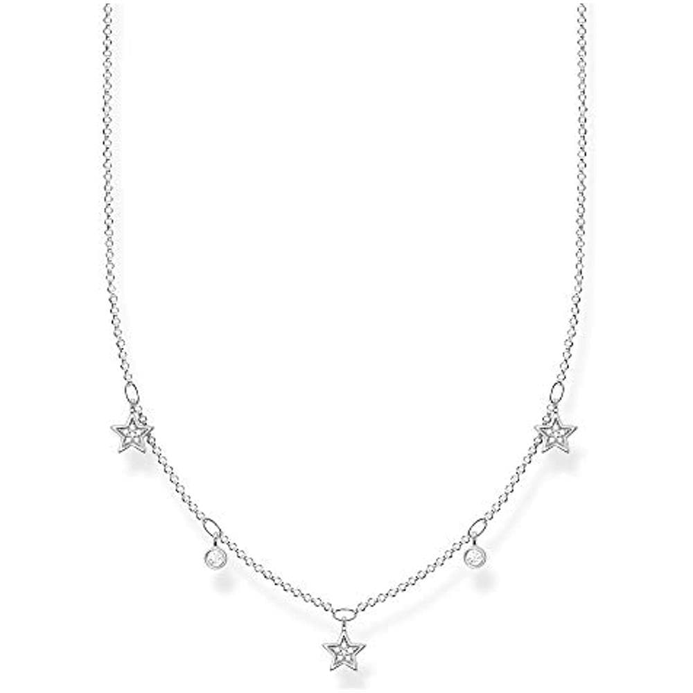 , Collana Da Donna In Argento Sterling 925, 40-45 Cm Di Lunghezza - Foto 1