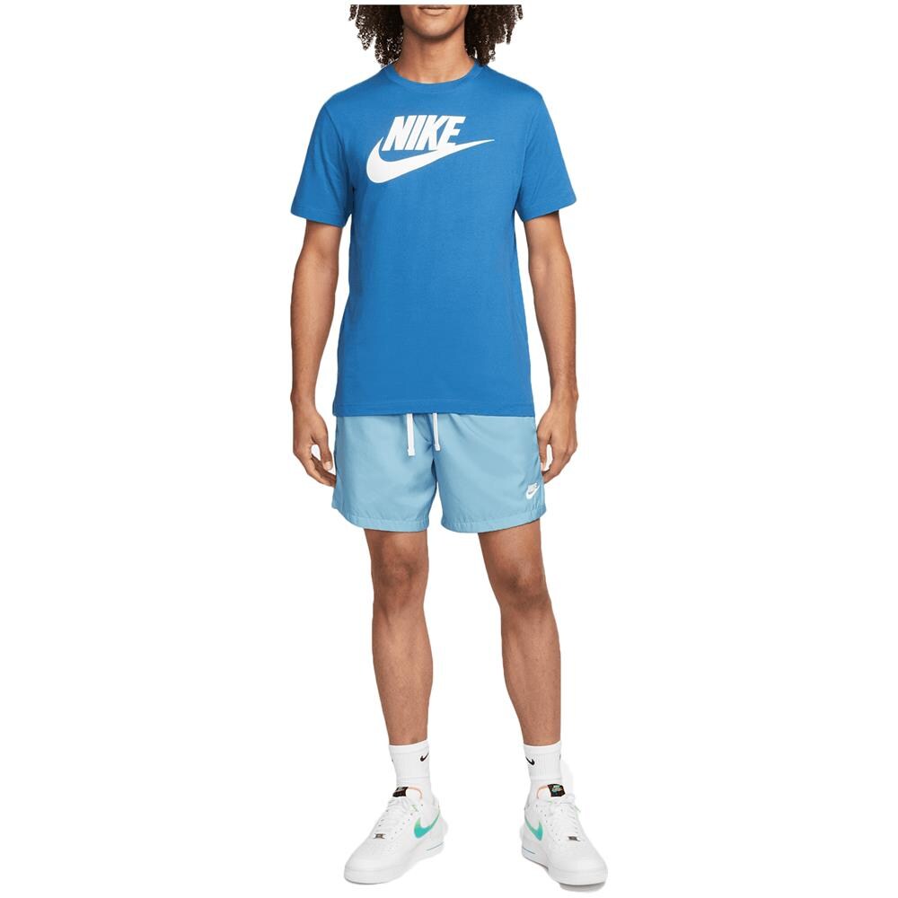 T-shirt Da Uomo Icon Futura Blu Taglia Xl Cod Ar5004-408 - Foto 4