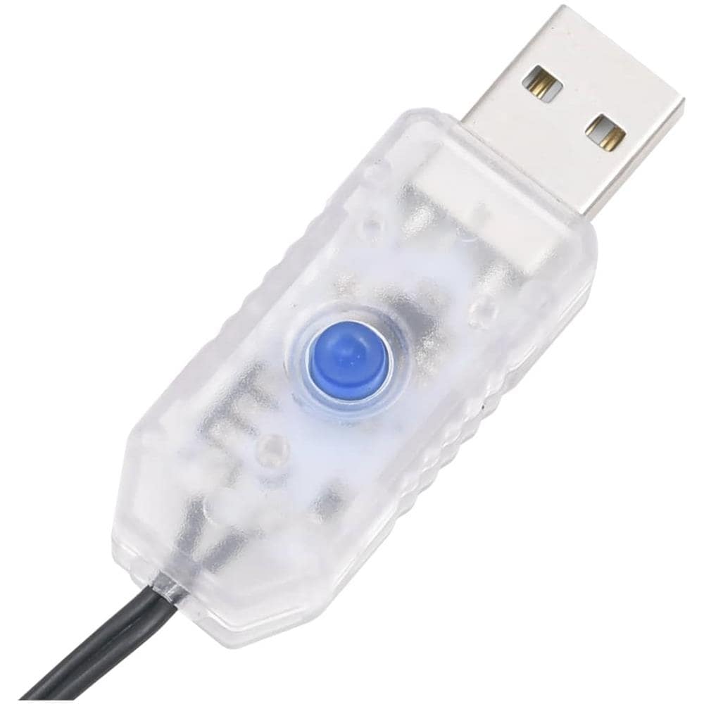 Stringa LED con 300 Luci LED Blu 15 m in PVC - Foto 6