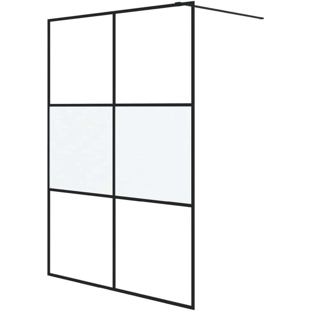 Parete Doccia Walk In 140x195 Cm Vetro Semi Smerigliato Esg - Foto 2
