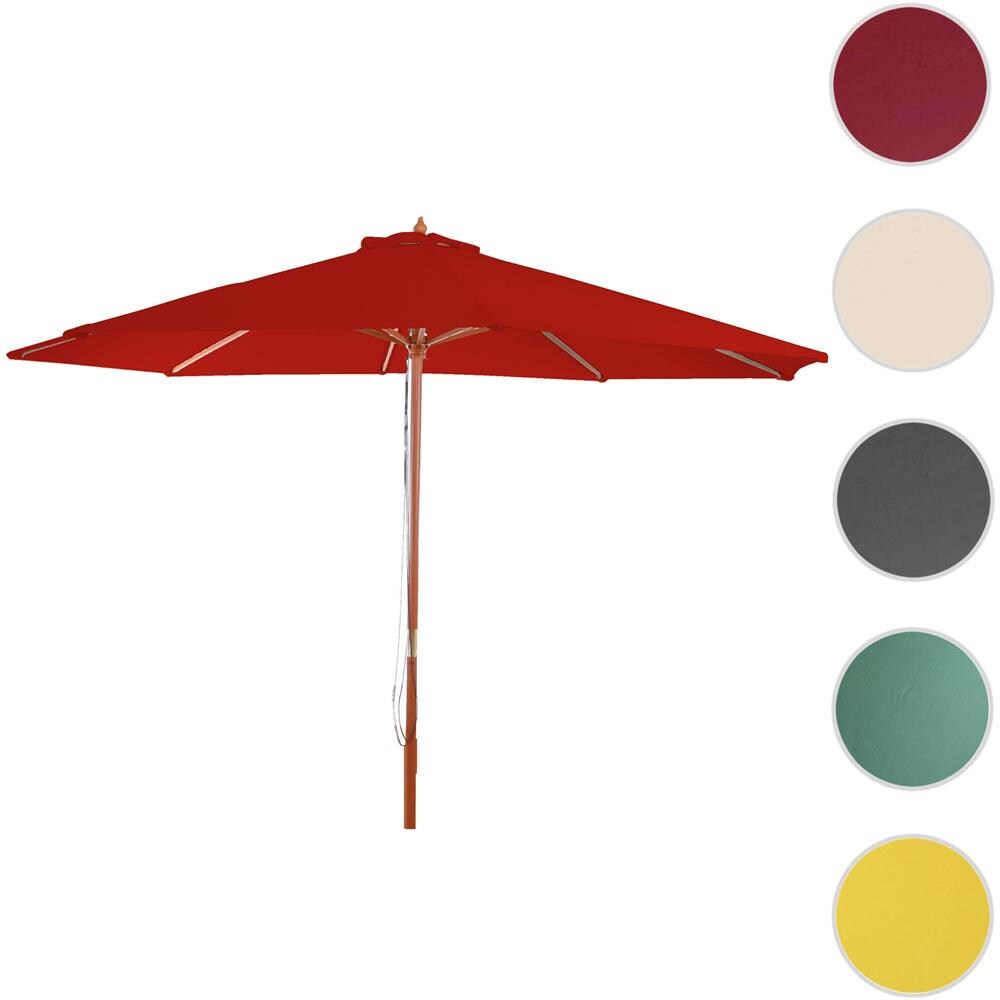 NON UTILIZZATO] Ombrellone giardino spiaggia N81 Florida ø 300cm poliestere avorio