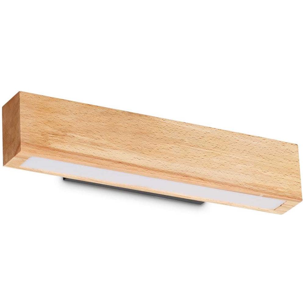 Lampada Da Parete Legno L 400 X H 80 X P 85 Mm - Foto 1