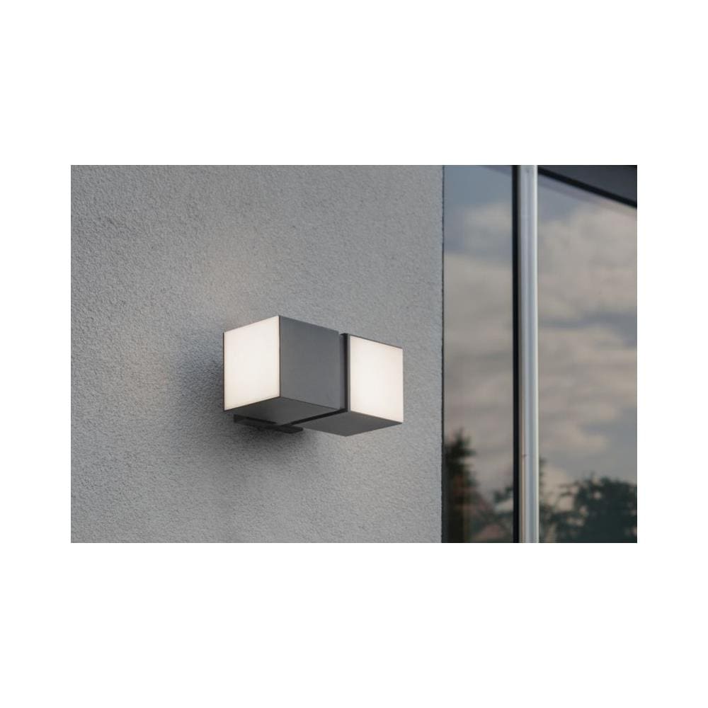 Lampada Da Parete Lutec ""cuba"" Esterno Led 24.4w 2400lm [lu-5193801118] - Foto 2