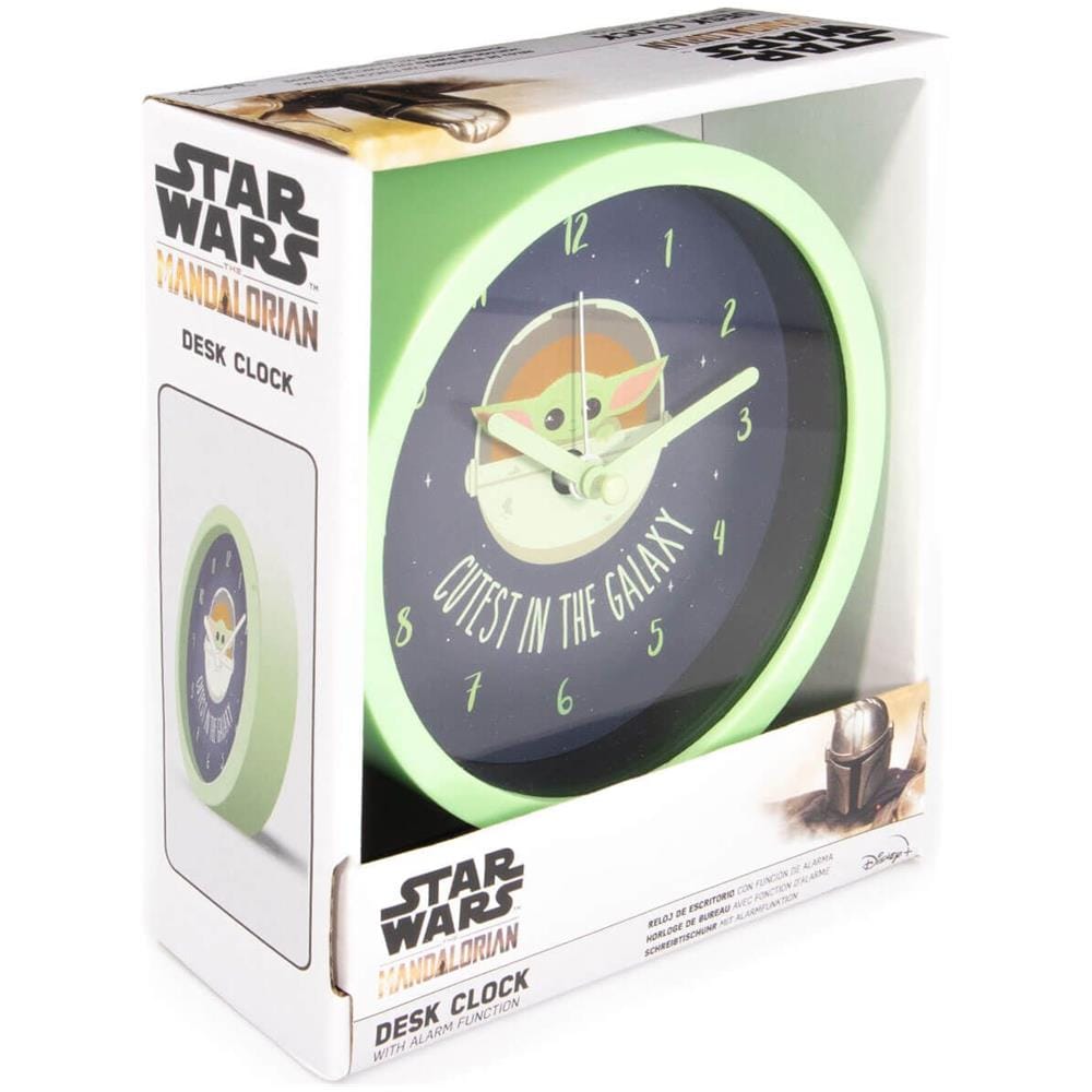 Star Wars: The Mandalorian - Orologio Da Tavolo "" Cutest In The Galaxy - Foto 2