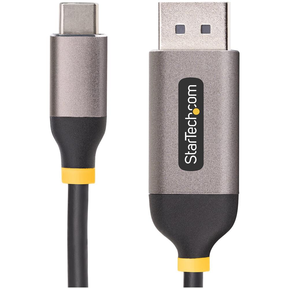 Cavo USB-C a DisplayPort da 3m, 8K 60Hz, 4K 144Hz, HDR, Cavo adattatore USB Tipo-C a DP 1.4, Convertitore video compatibile USB4/Thunderbolt 3/4 - Foto 2