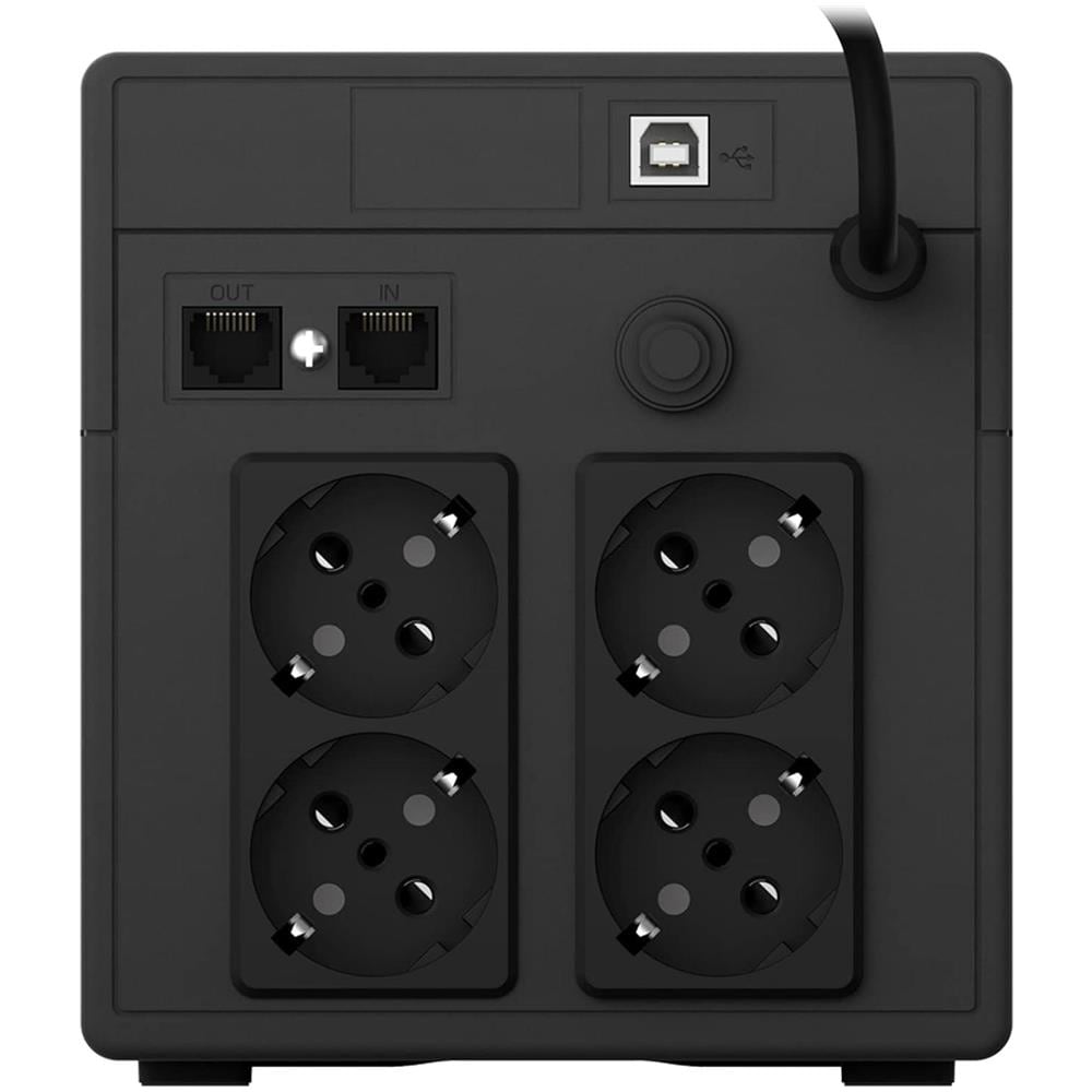 Gruppo di Continuità Cadu 1000 Line-Interactive 1000 VA 600 W 4 Prese Schuko - Foto 2