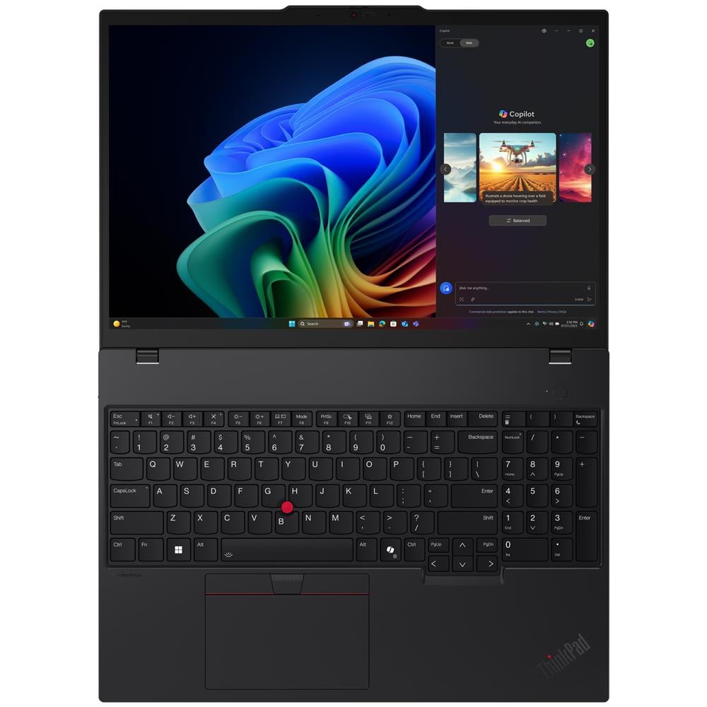 Notebook ThinkPad T16 Gen 4 Copilot+ PC Monitor 16" WUXGA AMD Ryzen AI 7 PRO 350 RAM 32GB SSD 1TB 4xUSB Windows 11 Pro - Foto 16