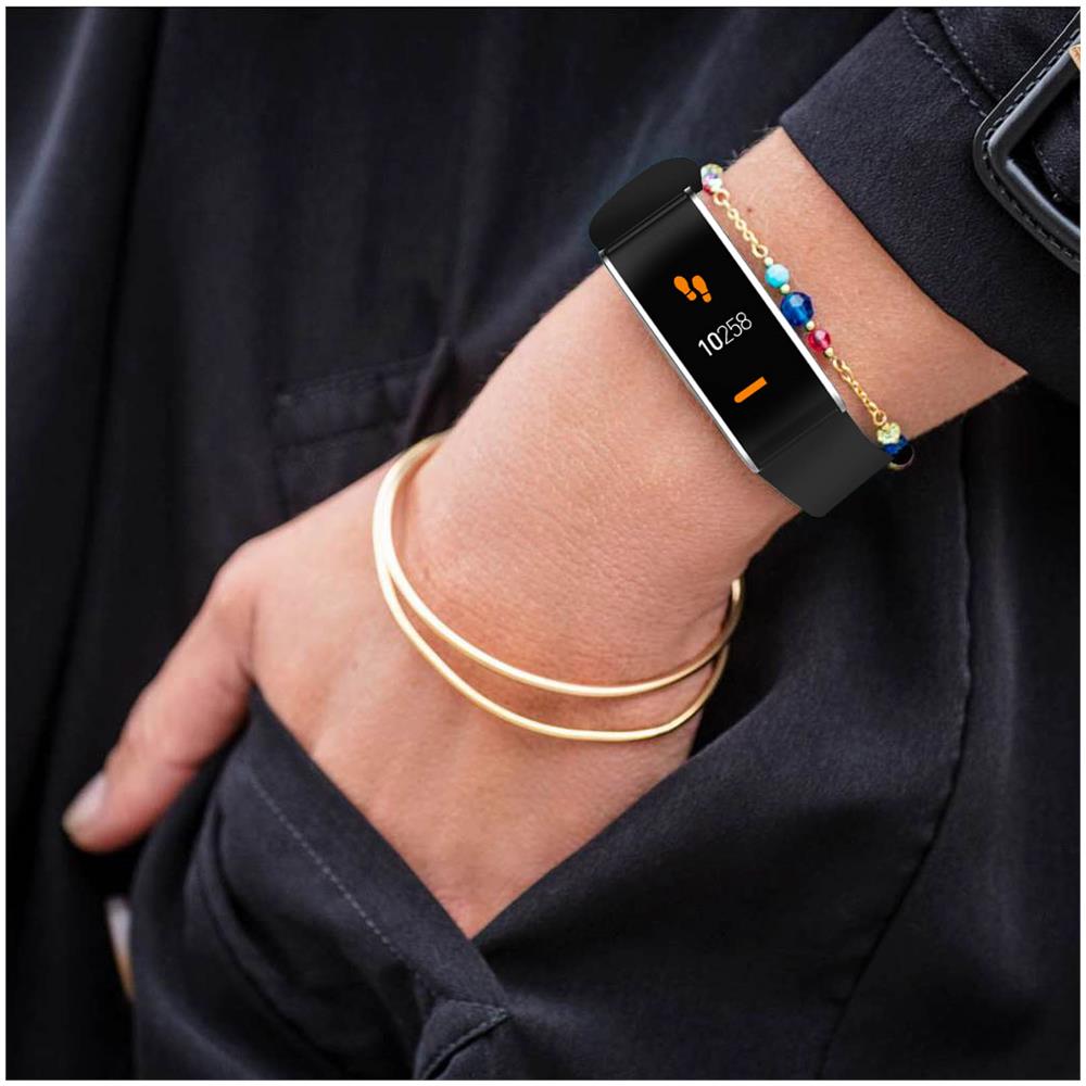 Zefit 4 Tracker Activity Smartwatch Bluetooth Nero - Foto 2
