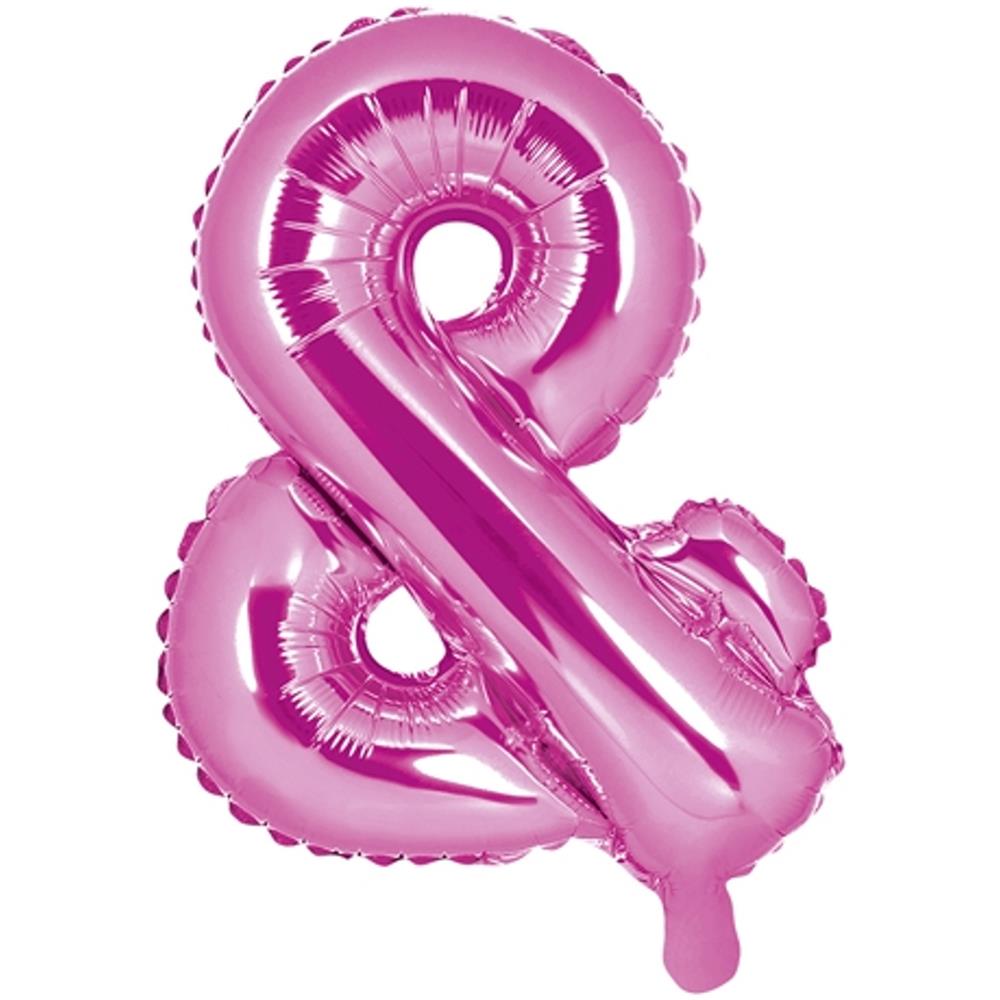 Partydeco - Palloncino In Alluminio + Color Rosa - Foto 1